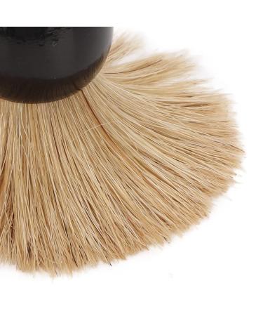 Buy Soft Synthetic Beard Brush for Home & Travel | Skin-Friendly Foam Brush for Men | Shiny Black Color - Buy Online on GoSupps.com