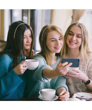 Buy Xiyee 5-Piece Strass Hair Band Set - Crystal Rhinestone & Pearl Hair Accessories | Shiny Slide-Resistant Fashion - Buy Online on GoSupps.com