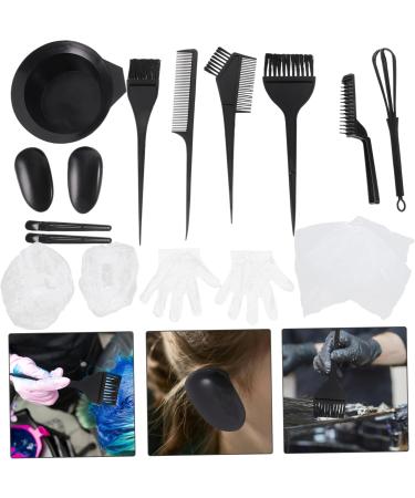 DOITOOL 1 Set Diy Hair Coloring Oil Hair Dyeing Kits Dye Brushes Coloring Tool Kit Hair Dye Brush Clip Clipper Guard Holder Color Mixing Bowl Dye Color Mirror Plastic Household - Buy Online on GoSupps.com