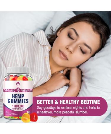 MSLOTAL Hemp Gummies High Potency Edible Bear Gummy for Adults Vegan (2 Packs) - Buy Online on GoSupps.com