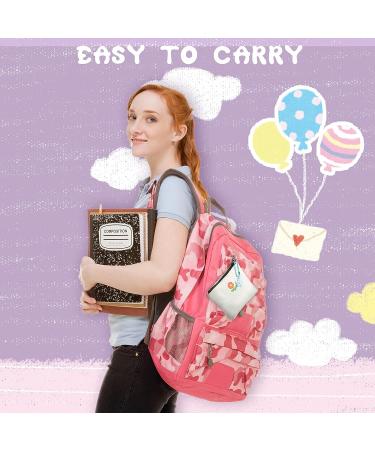 3-Piece Sanitary Napkin & Menstrual Cup Storage Bags | Portable First Period Kit for Girls & Women - Buy Online on GoSupps.com