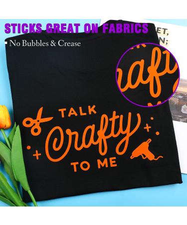 CAREGY Iron on Vinyl HTV Roll - 12''x9' Orange Heat Transfer Vinyl - Buy Online on GoSupps.com