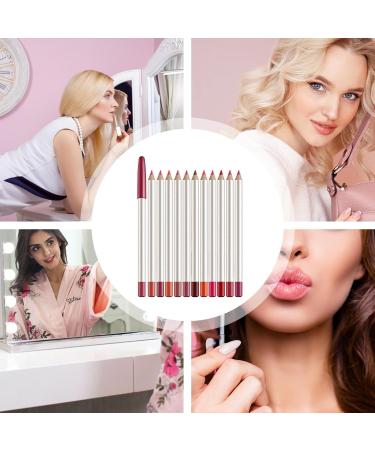  chendongdong 12 Pack Lip Pencils for Eyeshadow Eyeliner Cosmetic Makeup - Buy Online on GoSupps.com