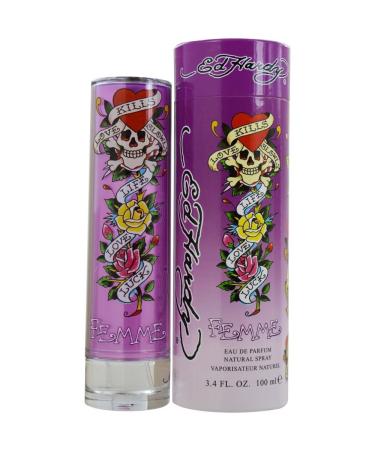 ED HARDY Femme Christian Audigier Eau de Parfum Spray for Women 3.4 Fluid Ounce