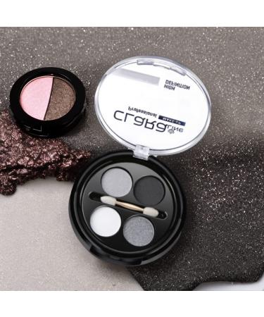 Claraline Quadro Eyeshadow Palette - Long-Lasting & Highly Pigmented Smokey Shades | Cruelty-Free & Paraben-Free Eye Makeup Palette - Buy Online on GoSupps.com