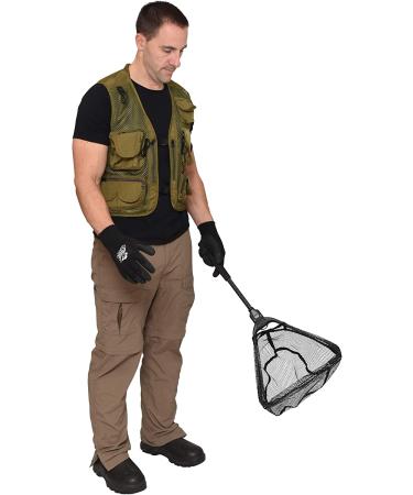 Fish Handling Gloves with Textured Grip Palm and Soft Lining - One Size Fits Most L to XL - Buy Online on GoSupps.com