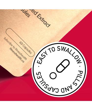 Premium Pomegranate Extract Capsules 4000MG (60 Capsules) | Supports Healthy Skin & Metabolism | GMO-Free & Vegetarian | Gluten-Free | 60 Count - Buy Online on GoSupps.com