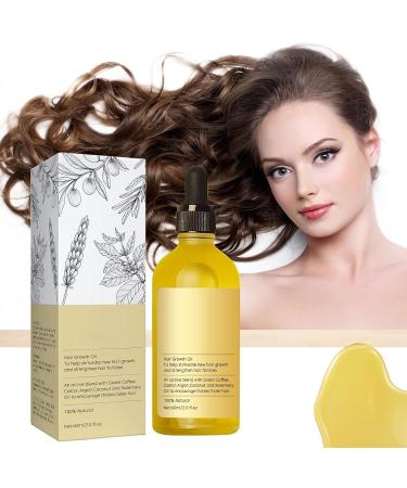 Veganic Natural Hair Growth Oil - Rosemary Infused Oil for Dry & Damaged Hair | 2 Fl Oz (2 PCS) for Thinning Hair - Buy Online on GoSupps.com
