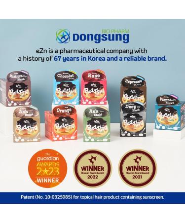 eZn Pudding Hair Dye Ammonia Free Semi-Permanent Self Hair Dye DIY Kit included contain Keratin Made in Korea Beauty (Mute Skin Brown) - Buy Online on GoSupps.com