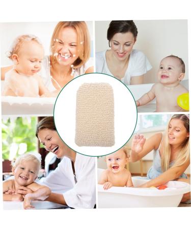 Minkissy 12 Pcs Children's Bath Sponge Set | Mesh Bath Puff & Loofah Scrubber - Beige | Perfect for Gentle Cleaning & Fun Bath Time - Buy Online on GoSupps.com