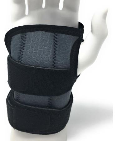 Champion Wrist Splint for Right Hand - Universal Fit Maximum Support Airmesh Fabric - Medium Size - International Shipping Available - Buy Online on GoSupps.com