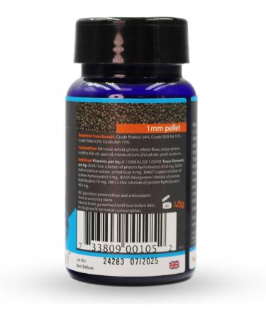 Pro-f Nano Tropical Freshwater Fish Food Nano Aquarium Fish Food Floating and Sinking Granules Nutritious Fish Food 45 g - Buy Online on GoSupps.com