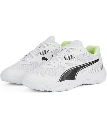 PUMA Unisex Kinder Solarflash Jr II Hallenturnschuh 32 EU - Puma White & Black - International Shipping Available - Buy Online on GoSupps.com