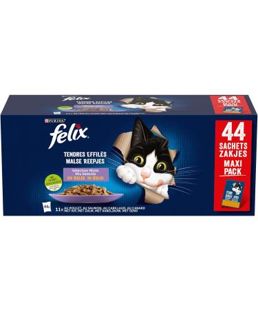 Felix Tenders Tapered Jelly - Mixed Selection 44x85g - Buy Online on GoSupps.com