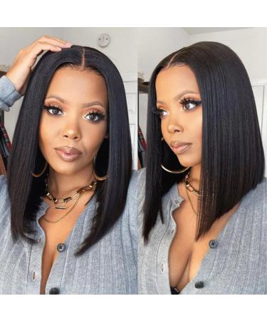 UNICE Pre Plucked Bob Wig 12 Human Hair | HD Lace Closure | Glueless & Ready-to-Wear for Beginners - Buy Online on GoSupps.com