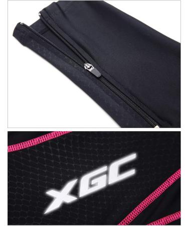 Buy XGC Women's Long Bicycle Pants - High Elasticity Breathable 4D Sponge Padding for Comfort | International Shipping Available - Buy Online on GoSupps.com