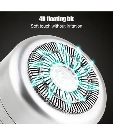 Premium 4D Electric Razor for Men | Waterproof USB Charging Shaver | Long-Lasting Compact Face Shaver - Buy Online on GoSupps.com