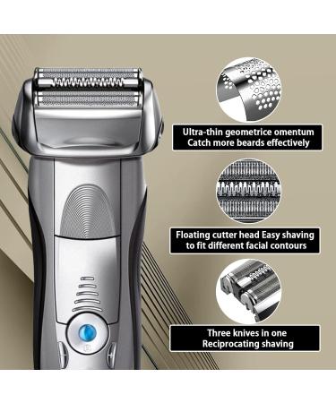 DuBom Series 8 Replacement Head for Electric Razor - Upgrade Foil Compatible with 8370cc 8340s 8350s - Silver - Buy Online on GoSupps.com