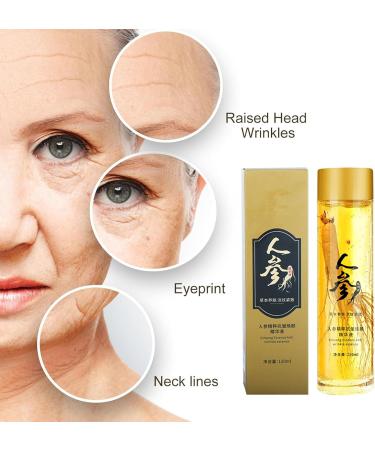 Grgowe 3 pieces Peptide Anti Wrinkle Ginseng Serum Ginseng Anti Wrinkle Serum Ginseng Polypeptide Anti-Ageing Essence Ginseng Essence Ginseng Serum Peptide Anti Wrinkle Ginseng Serum for all skin type - Buy Online on GoSupps.com