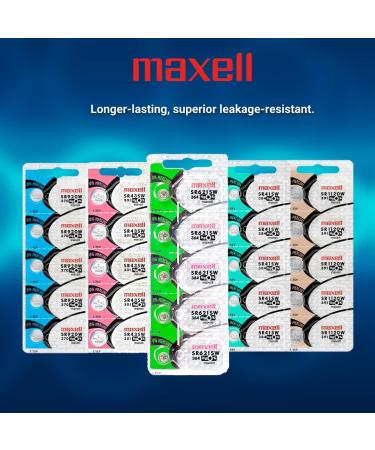 Buy 40 Authentic Maxell 364 Silver Oxide 1.55V Batteries SR621SW - International Shipping Available - Buy Online on GoSupps.com