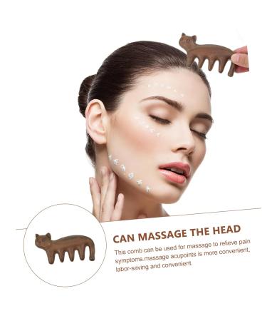 Beaupretty 3 STK K tchengr ner Sandelwood Wide Tooth Comb - Scalp Massage Comb for Home & Meridian Tool | Best Hair Care & Shampoo Accessory - Buy Online on GoSupps.com