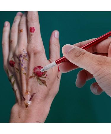 NOLITOY 7pcs Metal Embroidery Pen Brow Pencil Makeup Tools Metal Brackets Eyebrow Pens Cosmetics Single Head - Buy Online on GoSupps.com