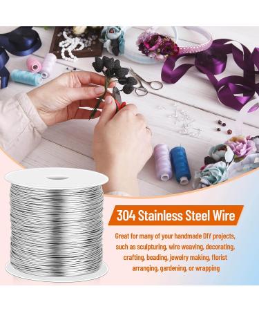20 Gauge Stainless Steel Wire for Jewelry Making - Craft & Snare Wire - Buy Online on GoSupps.com