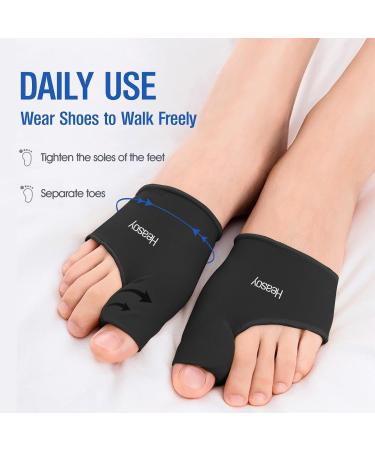Bunion Corrector & Big Toe Separators for Pain Relief | Hallux Valgus & Overlapping Toe Treatment - 2 Pairs for Men & Women - Buy Online on GoSupps.com