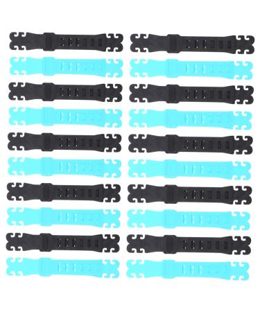 Gatuida 40 pc mask to fall down Cordel buckle mask tape with clip ear extension of the mask strap adjustable mask straps adjustable facial mask lanyard