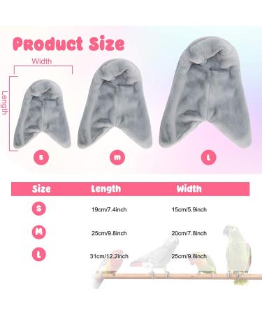 Rypet Cozy Corner Fleece Bird Blanket - Parrot Cage Snuggle Hut for Parakeet, Cockatiel, African Grey - Hanging Hammock Toy for Small Amazon Parrots - Buy Online on GoSupps.com