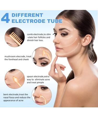 MYSWEETY High Frequency Portable Handheld Facial Skin Care Wand Machine - Buy Online on GoSupps.com