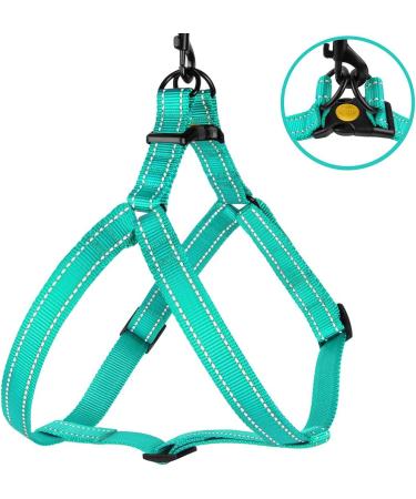 Collardirect Reflective Dog Harness - Adjustable Sizes S M L | Outdoor Walking for Dogs & Puppies | Available in Pink Black Red Purple Mint Green Orange Blue - Buy Online on GoSupps.com