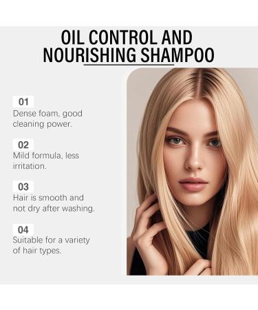 WRANBAO Polygonum Multiflorum & Ginger Shampoo against dryness and hair breakage regulates sebum production and removes dandruff moisturizing ginger shampoo cares for hair from the root 3 pieces 3 pieces - Buy Online on GoSupps.com