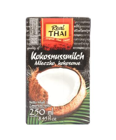 Buy Real Thai Coconut Milk Tetra Pak (250ml x 2) - Authentic Flavor for Cooking & Baking - International Shipping Available - Buy Online on GoSupps.com