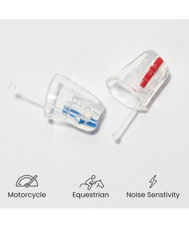 EARasers Noise Cancelling Earplugs - Reusable Soft Silicone for Motorcycles & Bikers | 19dB Noise Reduction - Buy Online on GoSupps.com