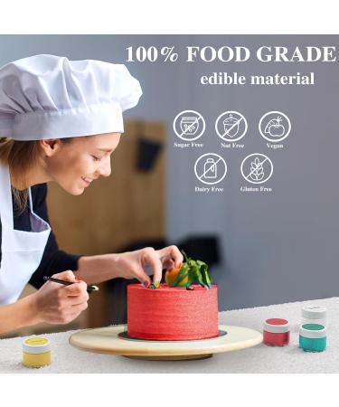 Buy Jelife Edible Glitter Dust Set 4 x 5g - Colorful Glitter for Cakes Cupcakes Drinks & Desserts | International Shipping - Buy Online on GoSupps.com