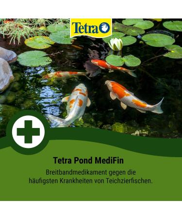Tetra Pond Medifin 500ml - Effective Disease Treatment & Prevention for Pond Fish - International Shipping Available - Buy Online on GoSupps.com