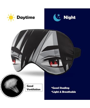 Buy Cartoon Style Sleep Mask - Anime Eyes Eye Mask with Adjustable Strap | Blocks Light Reduces Puffy Eyes - Perfect Gift - Buy Online on GoSupps.com