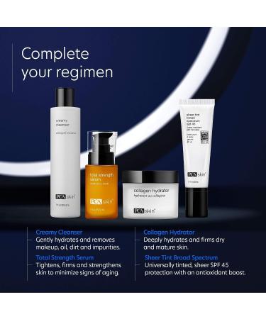 PCA SKIN Total Strength Serum - Plumping & Firming Treatment with Growth Factors & Peptides 1 Fl Oz - Buy Online on GoSupps.com