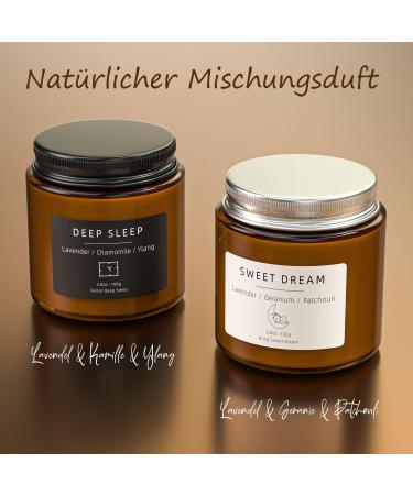 Relaxing Lavender Fragrance Candle Gift Set - Perfect 30th Birthday Present for Women | 60 Hours Burn Time in Elegant Glass - Buy Online on GoSupps.com