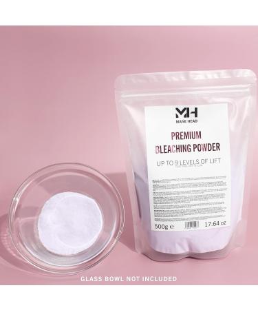 MANE HEAD Violet Premium Dust Free Bleaching Powder 9+ Hair Bleach 17.64 oz/500g - Buy Online on GoSupps.com