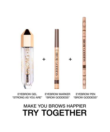 Clear Eyebrow Gel - Long-Lasting Strong Brow Styling & Sculpting - Define & Shape Your Brows - 0.095 Fl Oz - International Shipping Available - Buy Online on GoSupps.com