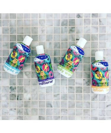 TRISWIM Kids Scented Conditioner - Chlorine Removal, Detangles, Dandruff & Dry Scalp Relief - Buy Online on GoSupps.com