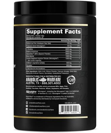 Anabolic Warfare Veiniac + Pump N Grow Bundle Stimulant-Free Pump & Endurance Stack for Intense Workouts - Buy Online on GoSupps.com