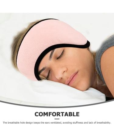 DEARMAMY Soundproof Earmuffs Band Noise Cancelling Eye Mask Noise Reduction Earmuff Noise Cancelling Ear 57.00X11.00X0.30CM Pink - Buy Online on GoSupps.com