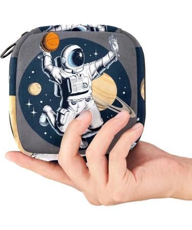 Stylish Menstruation Pad Bag with Zipper | Women's Napkin & Tampon Collection Bag - Perfect for Sports & Basketball | Colorful Options Available - Buy Online on GoSupps.com