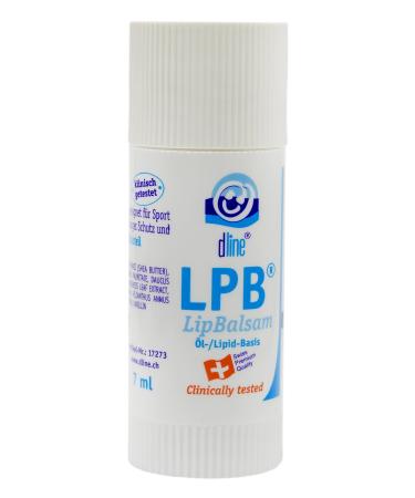 DLINE LPB -Lipbalsam 5ml lip balm - lip care - lip care stick with aloe vera bisabolol shea butter jojoba oil |Lip balm against dry wound brittle lips |For children women men - Buy Online on GoSupps.com