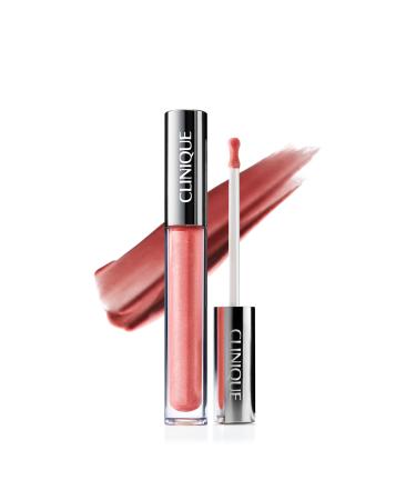 Clinique Pop Plush Creamy Lip Gloss With Hyaluronic Acid + Blend of Avocado Aloe + Shea Butter | Hydrating + High Shine Brulee Pop 0.11 Fl Oz