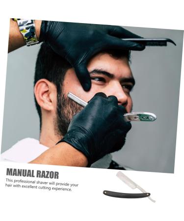 Shop Minkissy Men's Razor - Rustproof Steel Wooden Handle Precision Hairdresser Tool for Perfect Grooming - Buy Online on GoSupps.com