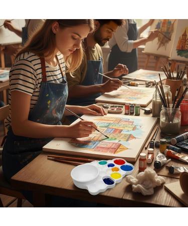  Fellflying Painting Tray - Artistic Color Mixing Palette | Tray for Watercolor for Adults Students Beginner Artists Travel Projects Parties - Buy Online on GoSupps.com